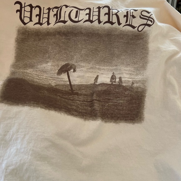 Yeezy Other - Yeezy Ivory Graphic Long Sleeve Tee